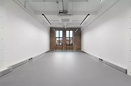 Office space to rent at Mare Street Studios, 203/213 Mare Street, Hackney, London, unit MS.205, 486 sq ft (45 sq m).