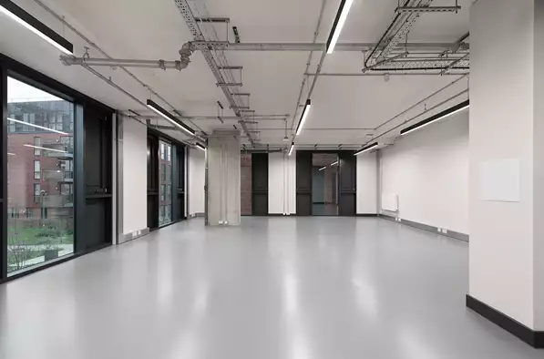Office space to rent at Lock Studios, 7 Corsican Square, London, unit LK.103, 795 sq ft (73 sq m).