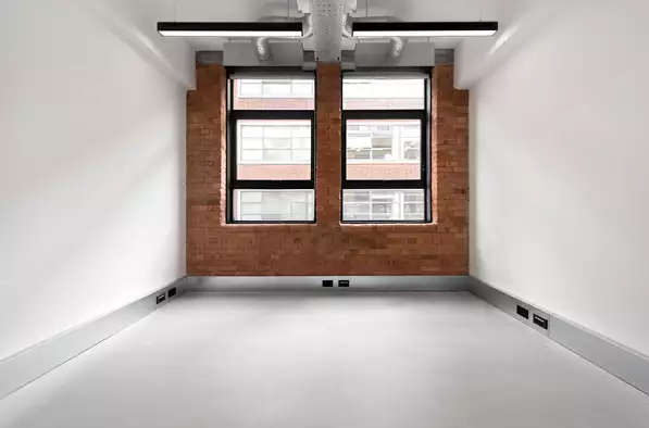 Office space to rent at Ink Rooms, 25-37 Easton Street, Clerkenwell, London, unit IR.1.05, 176 sq ft (16 sq m).